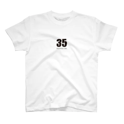 35（ミンゴス）ブラック スタンダードTシャツ