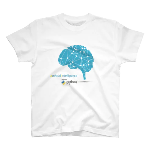 AI powered by Python スタンダードTシャツ