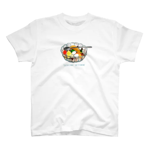 白玉みつ豆 Regular Fit T-Shirt