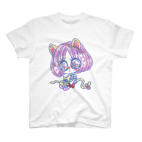 ねこ子ちゃん Regular Fit T-Shirt