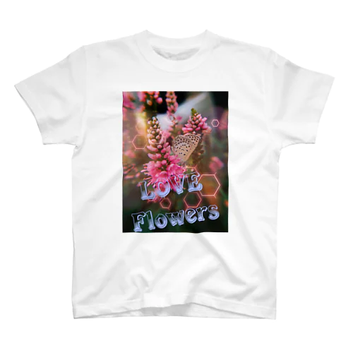 LOVE flowers 1 Regular Fit T-Shirt