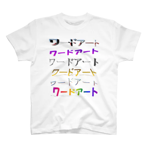 ワードアート Regular Fit T-Shirt