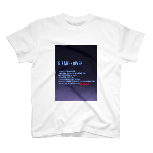 HORIZON BIZARRE RIVER collection  スタンダードTシャツ