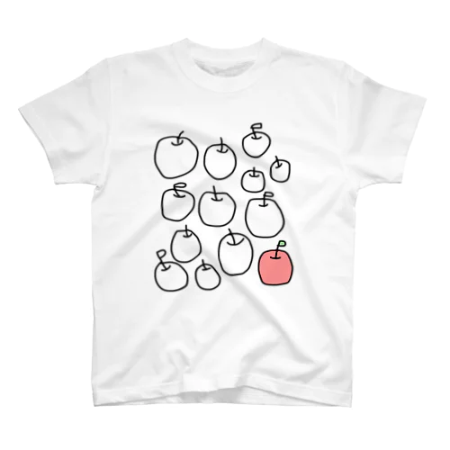apple Regular Fit T-Shirt