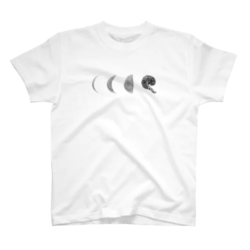 cat moon Regular Fit T-Shirt