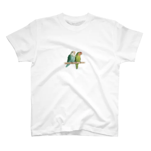 カラフルインコ スタンダードTシャツ