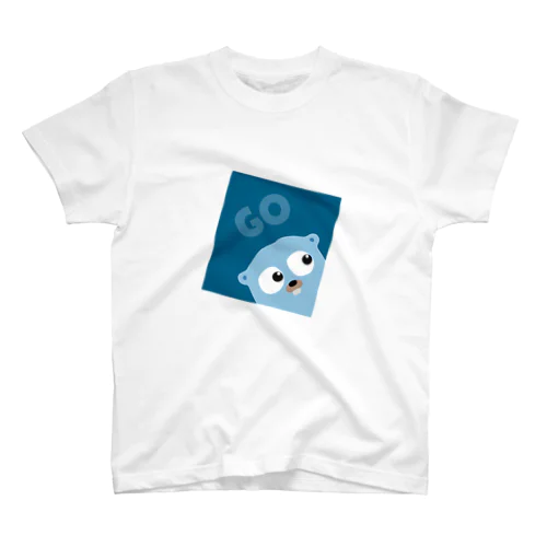 ゴーGopherくん スタンダードTシャツ