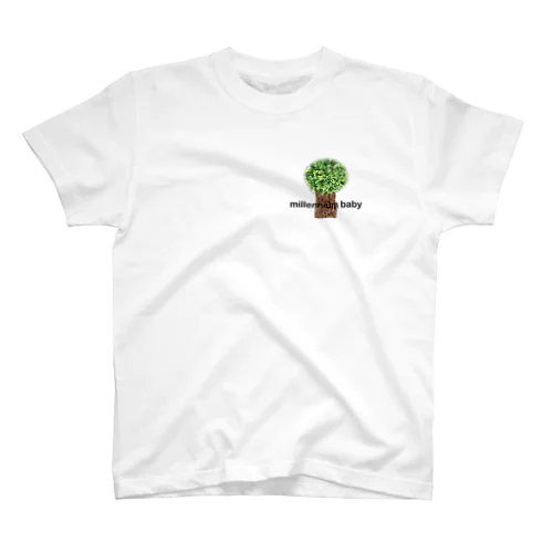 Millennium baby wood スタンダードTシャツ