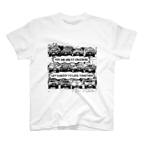 FJ cruiser freaks 2019 スタンダードTシャツ