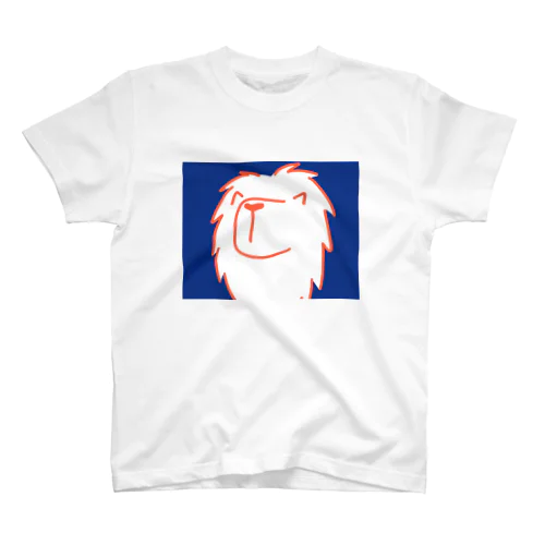 ロゴっぽい動物「らいおん」 スタンダードTシャツ