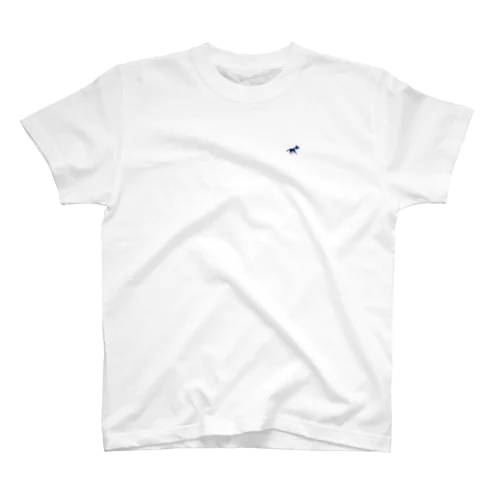 NaraPienaar 半袖T紺マーク Regular Fit T-Shirt