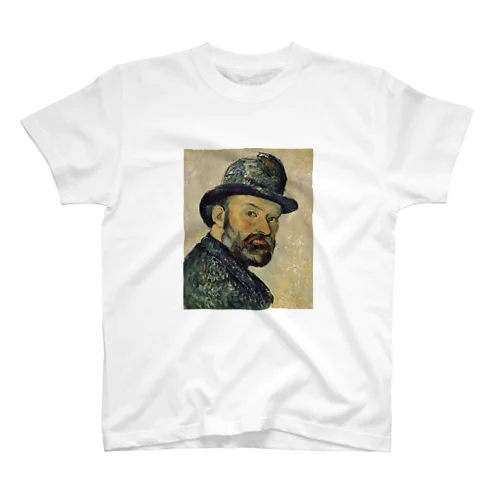 ポール・セザンヌ / 1887 /Self-Portrait / Paul Cezanne スタンダードTシャツ