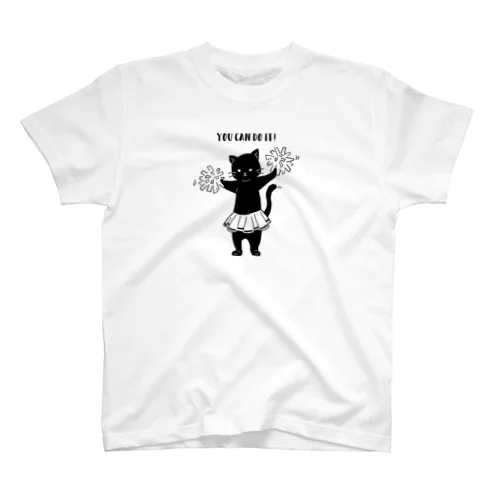 チアガールねこさん Regular Fit T-Shirt