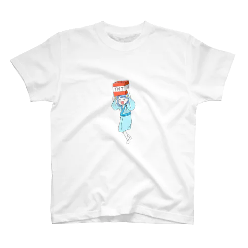 うみうしくん作つぶ貝 スタンダードTシャツ