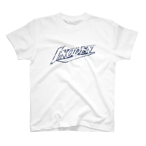 INODENロゴ 迷彩（青） Regular Fit T-Shirt