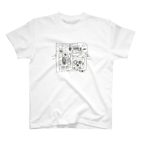 猫の冷蔵庫 Regular Fit T-Shirt