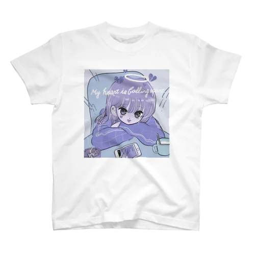 おんなのこ purple スタンダードTシャツ