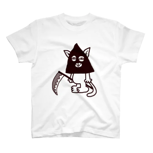 しけいしっこうねこ スタンダードTシャツ