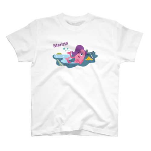 海のモンスター マリッサ（カラー） スタンダードTシャツ