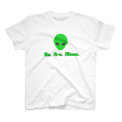 Alien圖 Regular Fit T-Shirt