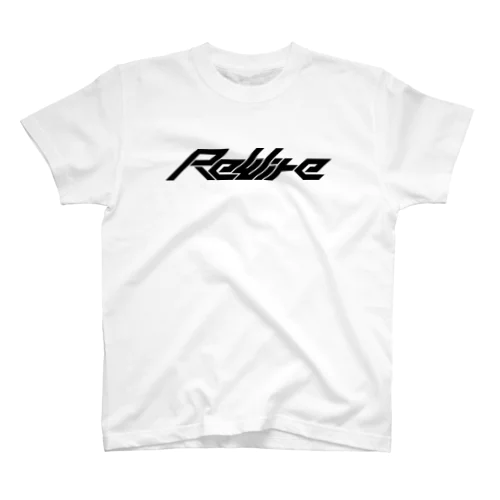 ReWire黒 Regular Fit T-Shirt