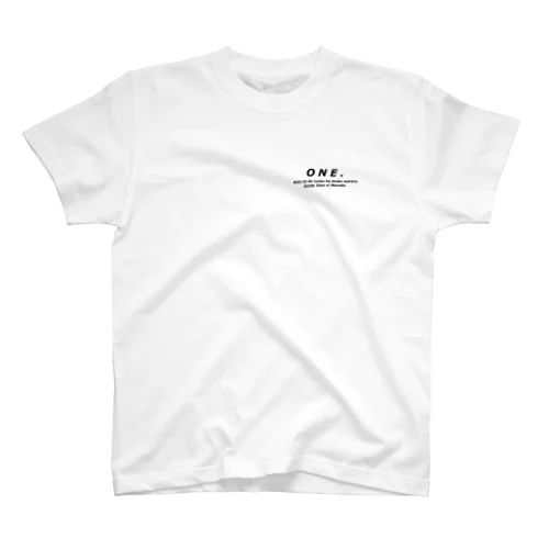 ONE. Regular Fit T-Shirt