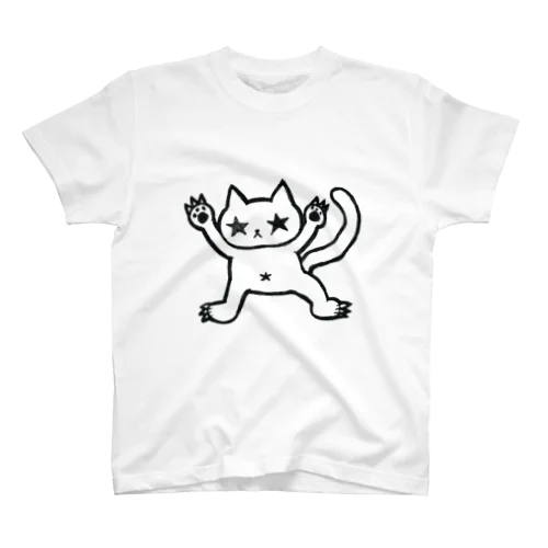 自由気ままに生きる猫 スタンダードTシャツ