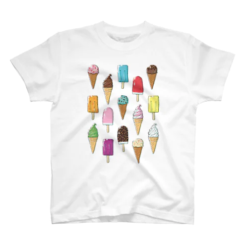 アイスいっぱい Regular Fit T-Shirt
