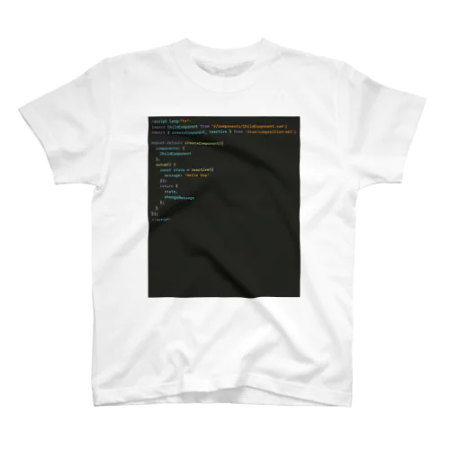 @vue/composition-api (Light Mode) Regular Fit T-Shirt