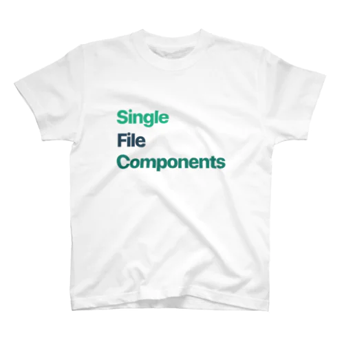 Single File Components (Light Mode) スタンダードTシャツ