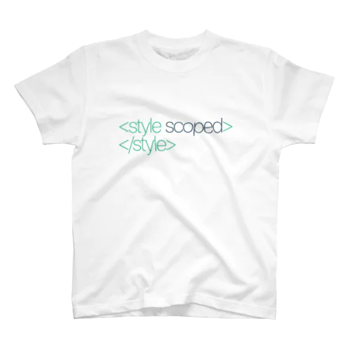 Scoped CSS (Light Mode) Regular Fit T-Shirt