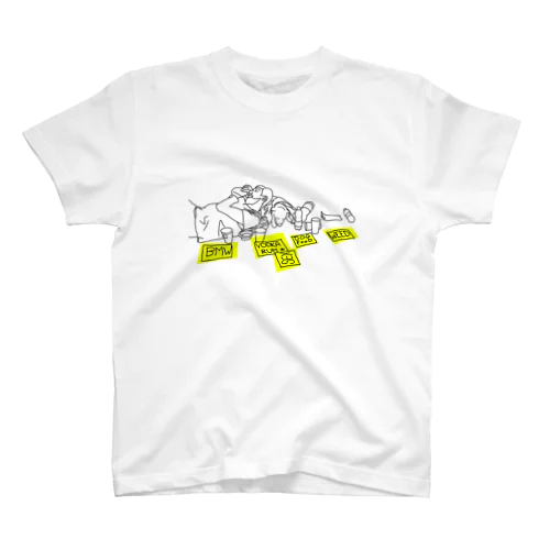 ドイツのホームレス with 犬 Regular Fit T-Shirt