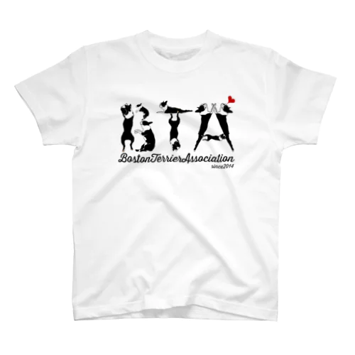 ボストンテリア同好会(BTA) スタンダードTシャツ