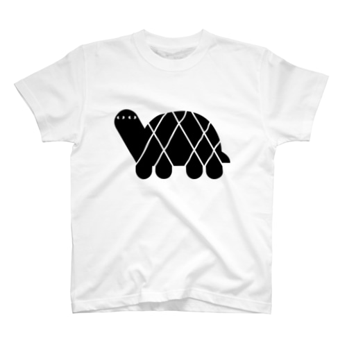 ANIMALシリーズ　かめ Regular Fit T-Shirt