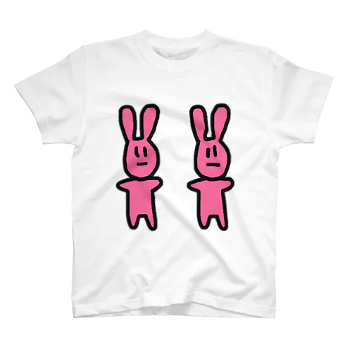 2匹のうさぎ Regular Fit T-Shirt