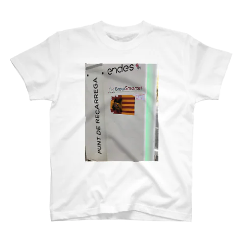 独立運動（白） Regular Fit T-Shirt