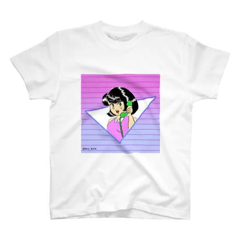 電話女 スタンダードTシャツ