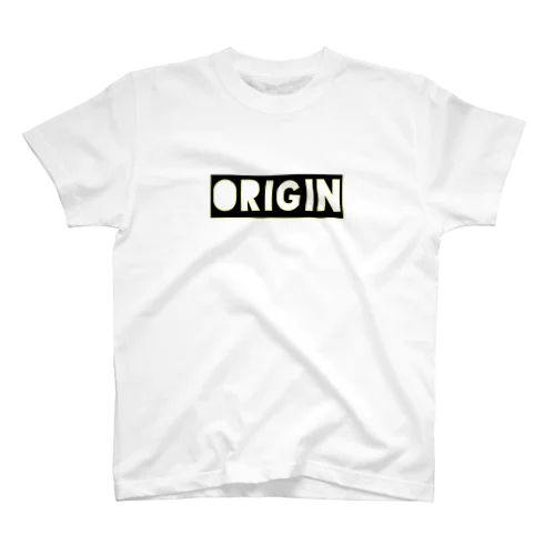 origin テキストLOGOグッズ Regular Fit T-Shirt