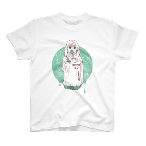 Lips falsetto スタンダードTシャツ