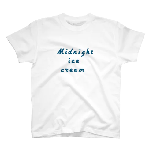 真夜中のアイスクリーム Regular Fit T-Shirt