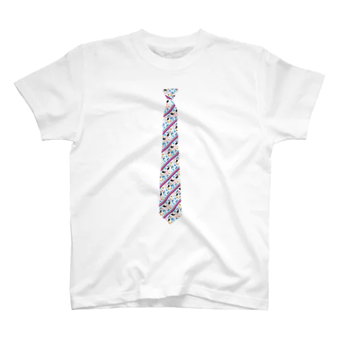 Marine necktie スタンダードTシャツ