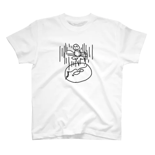 地球から逃げ出す大仏 Regular Fit T-Shirt