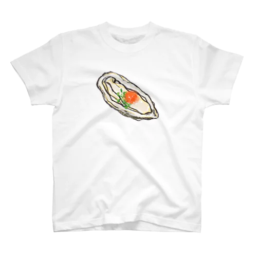 生牡蠣 Regular Fit T-Shirt