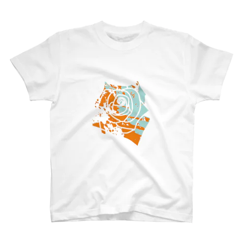 orange Rhodes Regular Fit T-Shirt