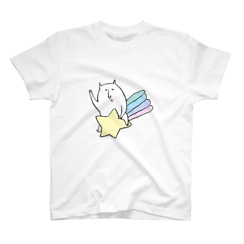 やさぐれねこ（星） Regular Fit T-Shirt