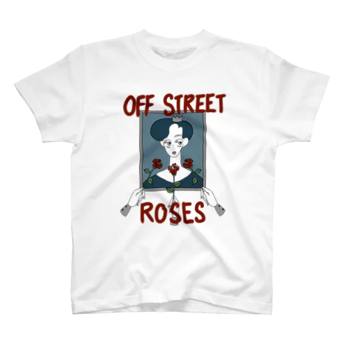 路地裏ROSES Regular Fit T-Shirt