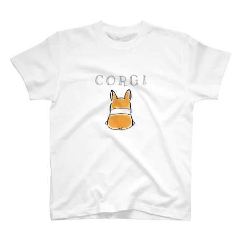 CORGI（コーギー）の後ろ姿 スタンダードTシャツ