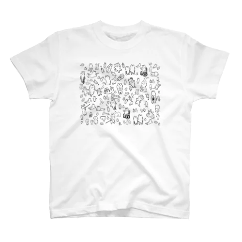 みんなわらわら スタンダードTシャツ