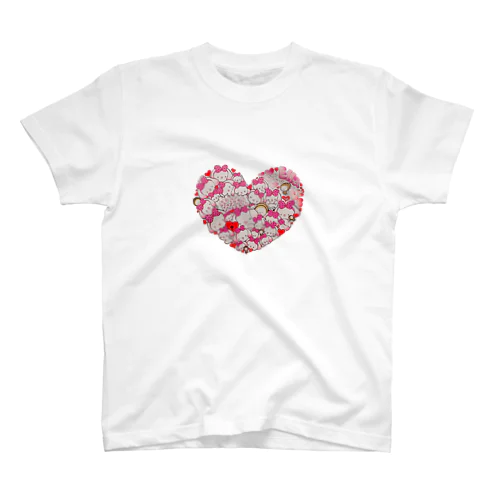 Ella Heart Regular Fit T-Shirt