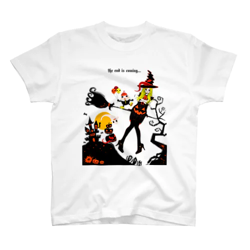 ALICE THE END ハロウィンのアリスドール Regular Fit T-Shirt